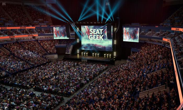 Smoothie King Center - Section 304 Seat View