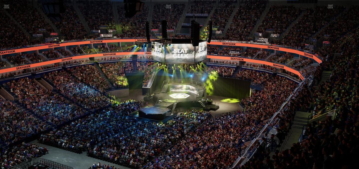 Smoothie King Center - Section 304 Seat View