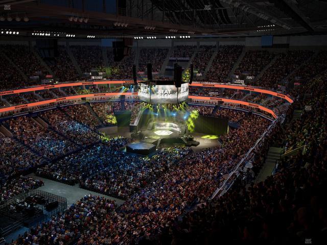 Smoothie King Center - Section 304 Seat View