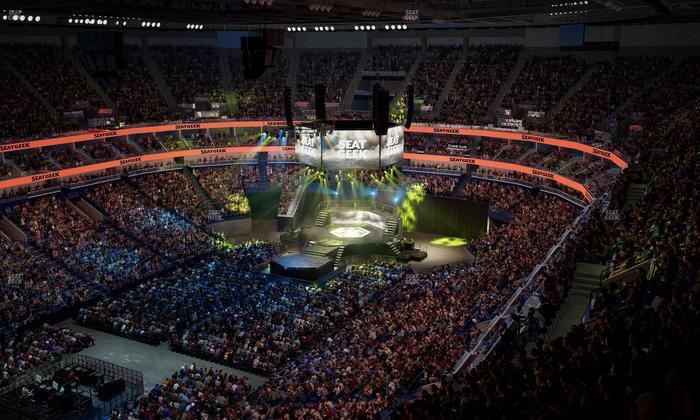 Smoothie King Center - Section 304 Seat View