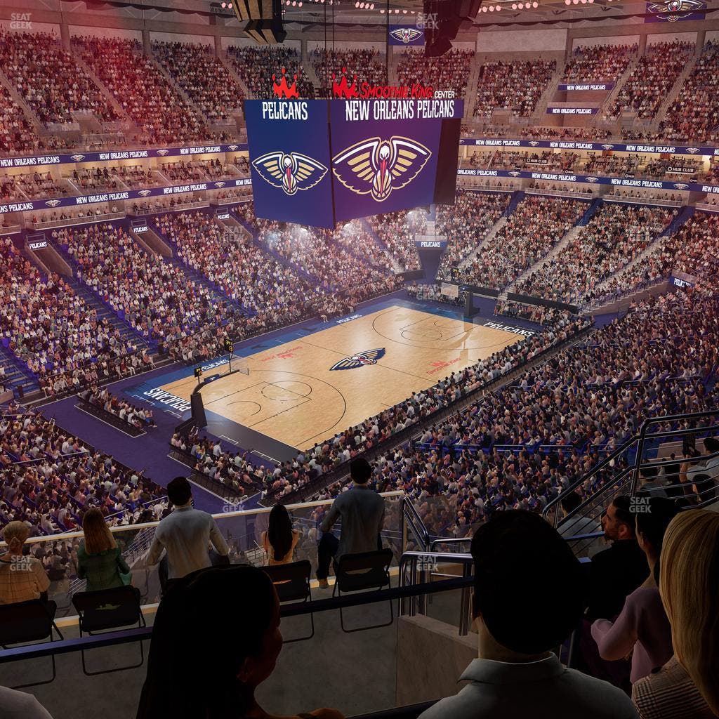 Smoothie King Center - Section 304 Seat View