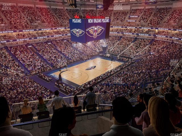 Smoothie King Center - Section 304 Seat View