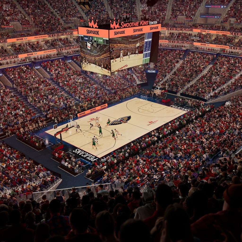 Smoothie King Center - Section 304 Seat View
