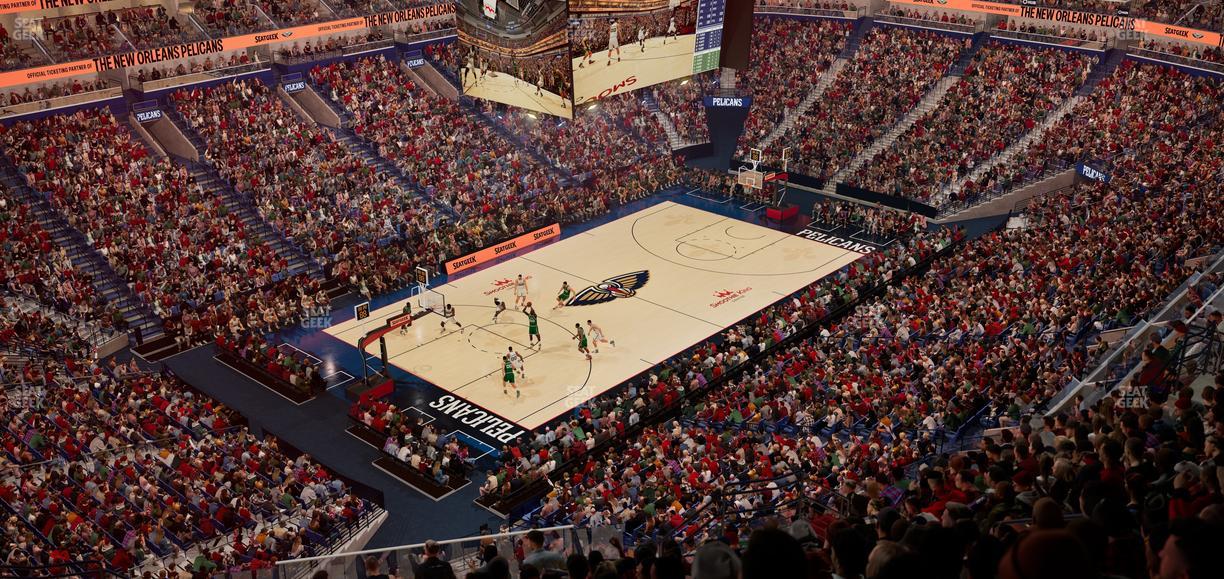 Smoothie King Center - Section 304 Seat View