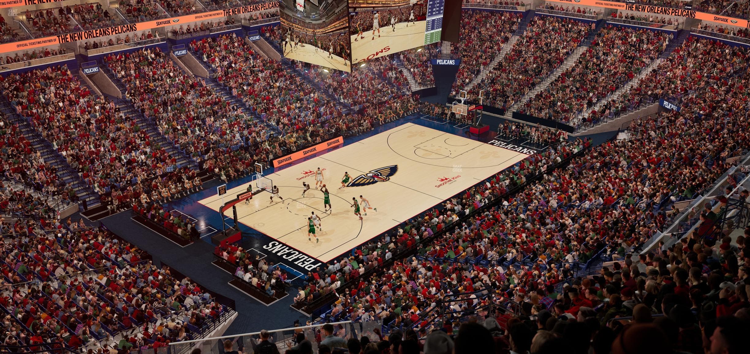 Smoothie King Center - Section 304 Seat View