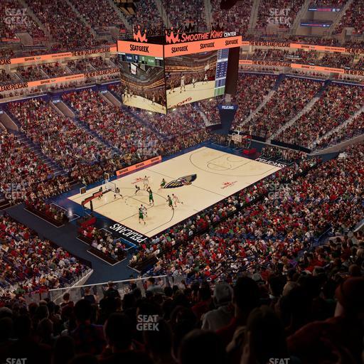Smoothie King Center - Section 304 Seat View