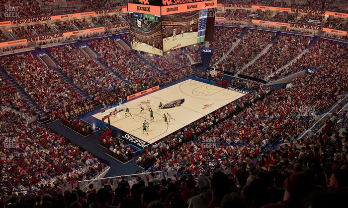 Smoothie King Center - Section 304 Seat View