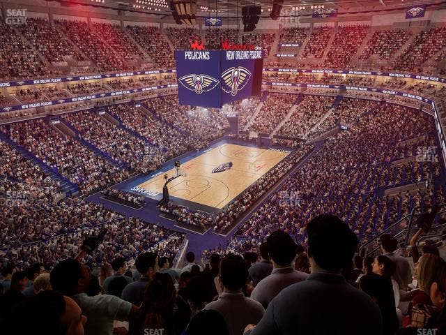 Smoothie King Center - Section 305 Seat View