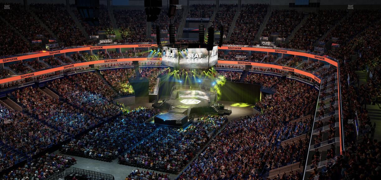 Smoothie King Center - Section 305 Seat View