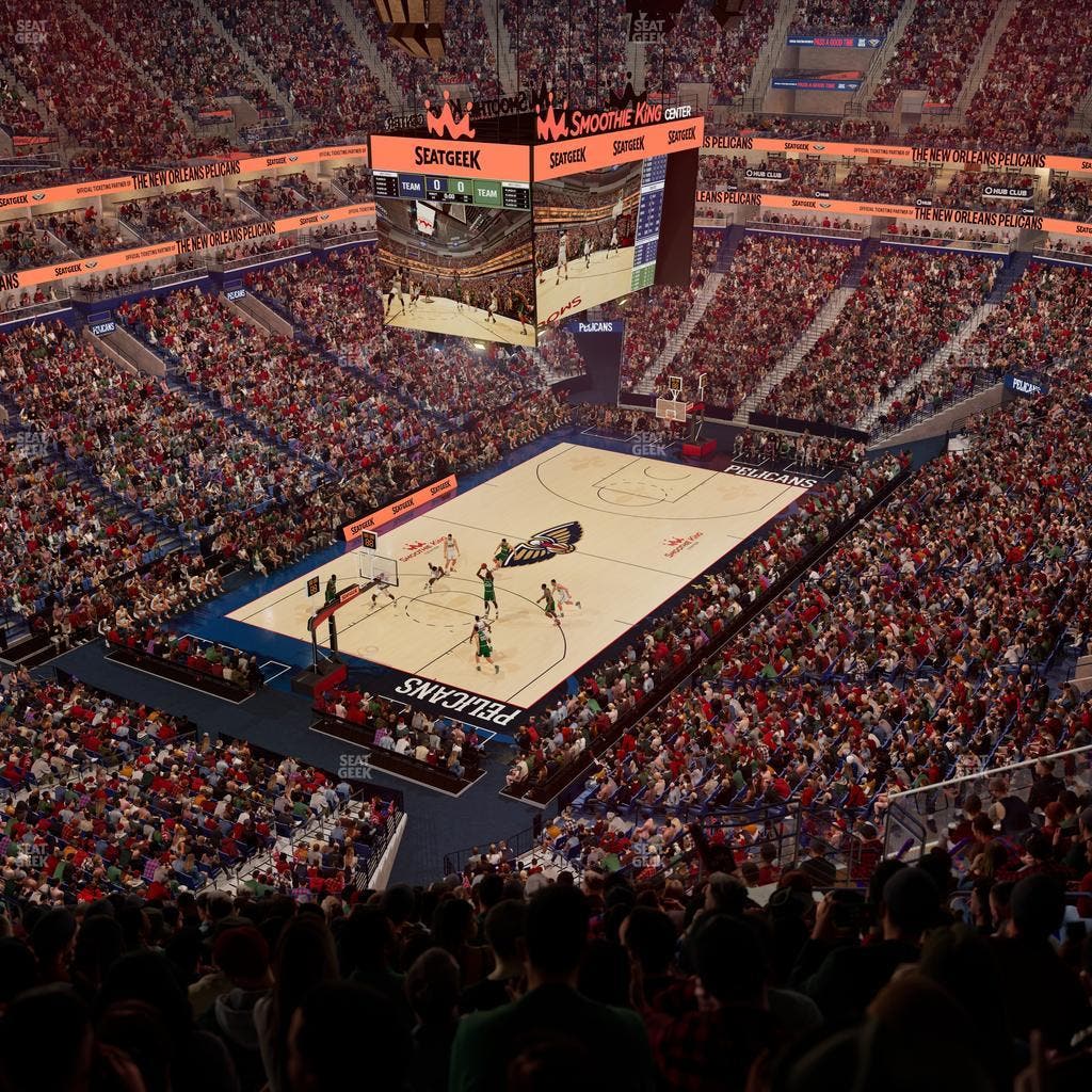 Smoothie King Center - Section 305 Seat View