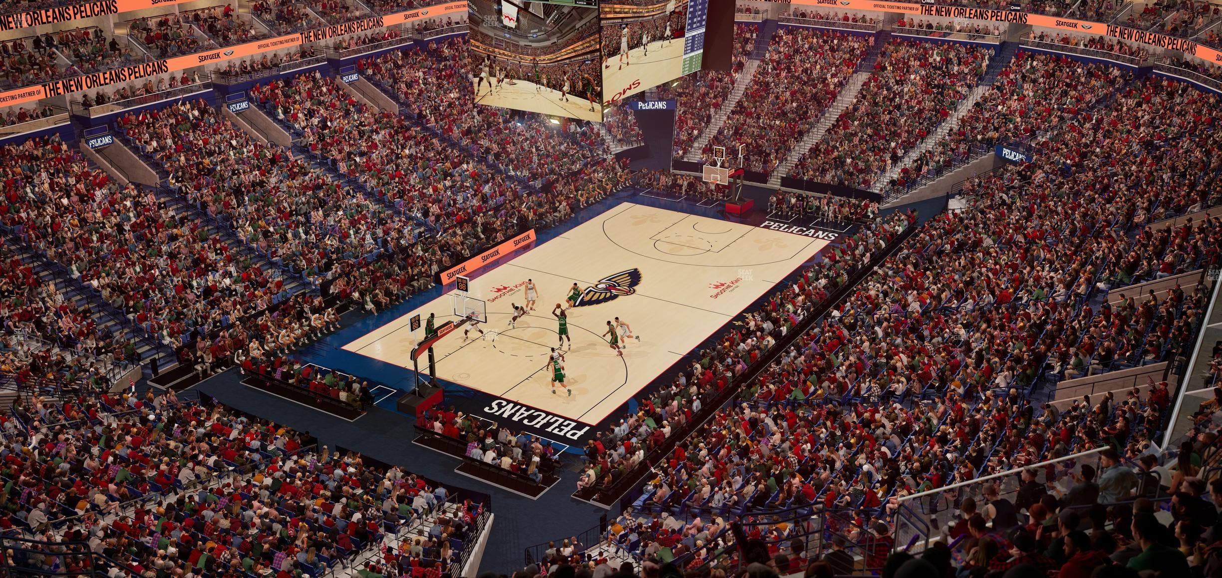Smoothie King Center - Section 305 Seat View