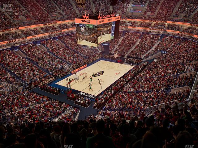 Smoothie King Center - Section 305 Seat View Smoothie King Center - Section 305 Seat View