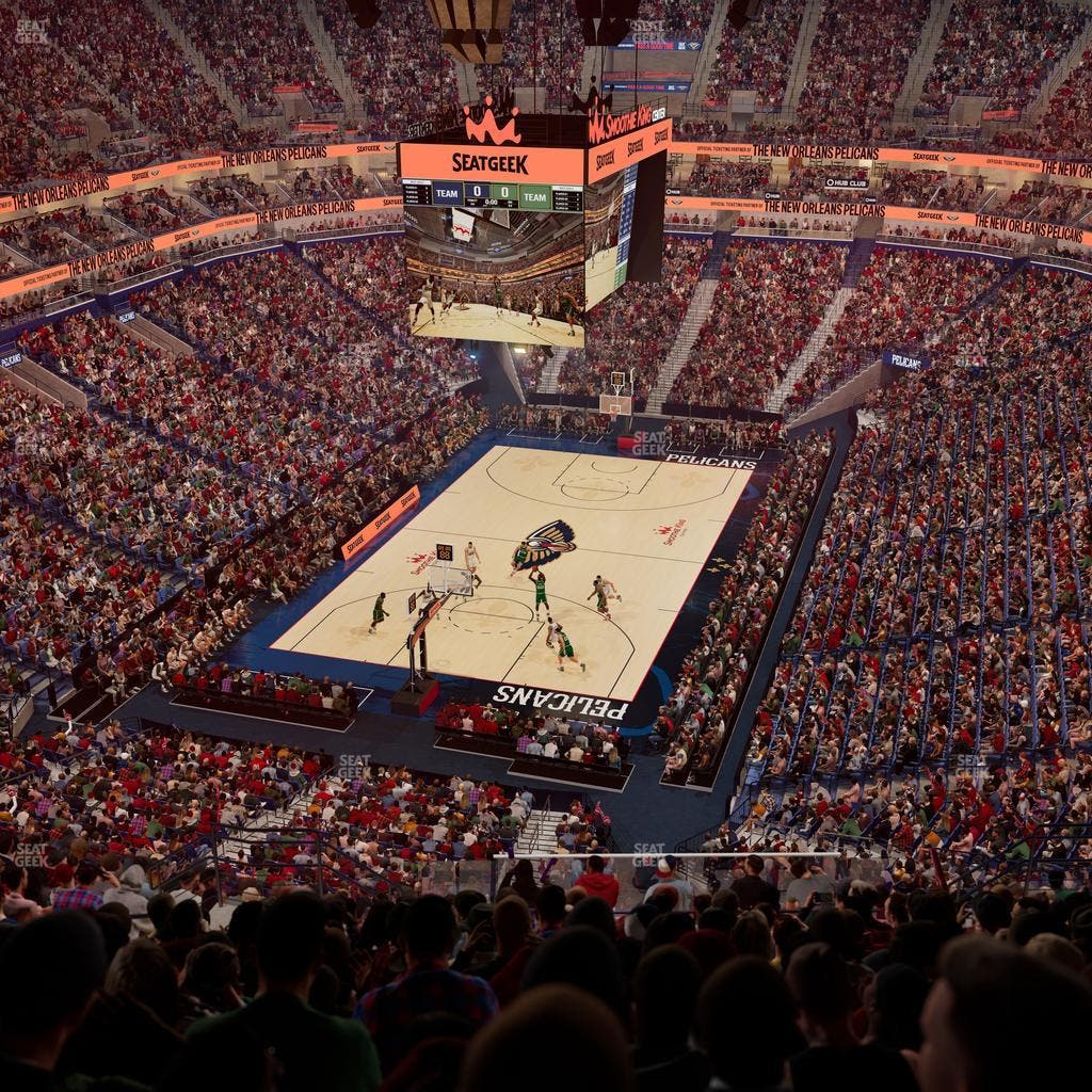 Smoothie King Center - Section 306 Seat View