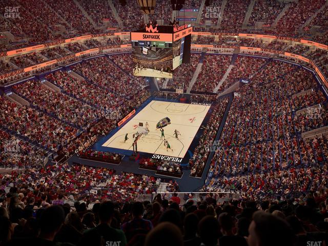 Smoothie King Center - Section 306 Seat View Smoothie King Center - Section 306 Seat View