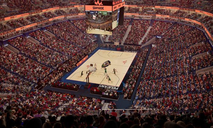 Smoothie King Center - Section 306 Seat View