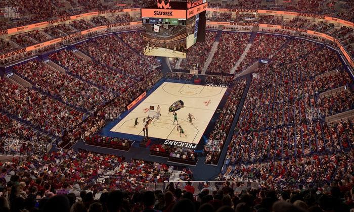 Smoothie King Center - Section 306 Seat View