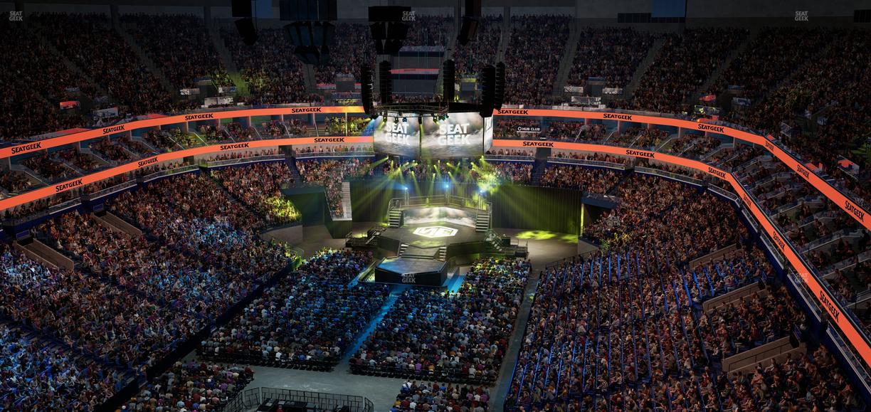 Smoothie King Center - Section 306 Seat View