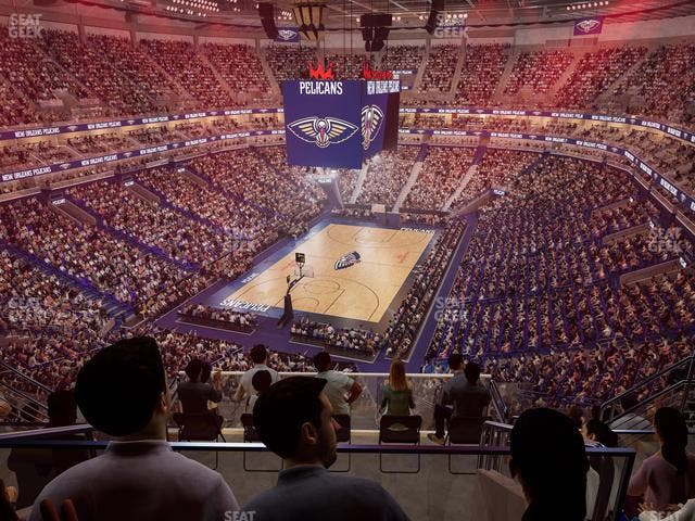 Smoothie King Center - Section 306 Seat View
