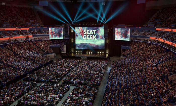 Smoothie King Center - Section 306 Seat View