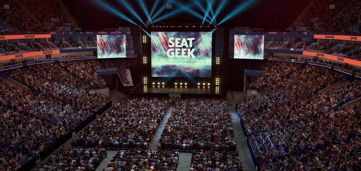 Smoothie King Center - Section 307 Seat View