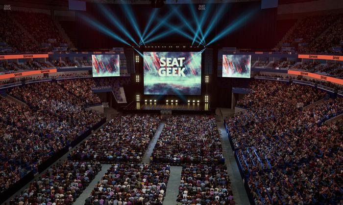 Smoothie King Center - Section 307 Seat View