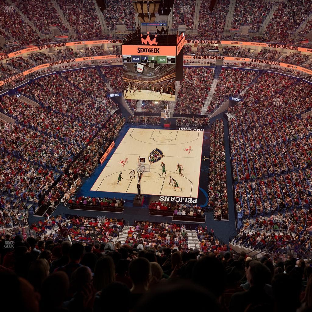 Smoothie King Center - Section 307 Seat View