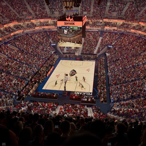 Smoothie King Center - Section 307 Seat View