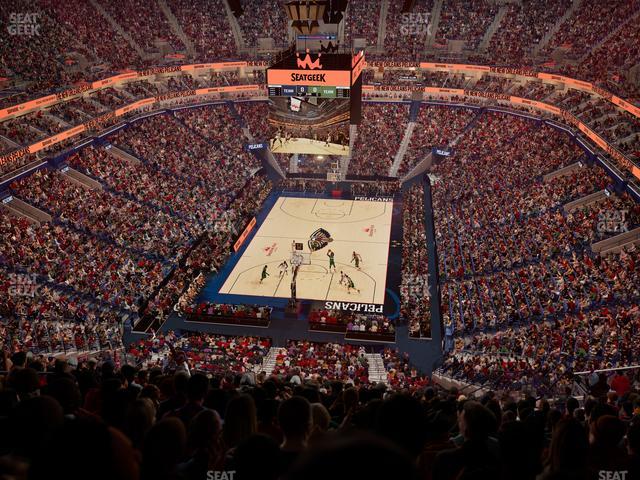 Smoothie King Center - Section 307 Seat View Smoothie King Center - Section 307 Seat View