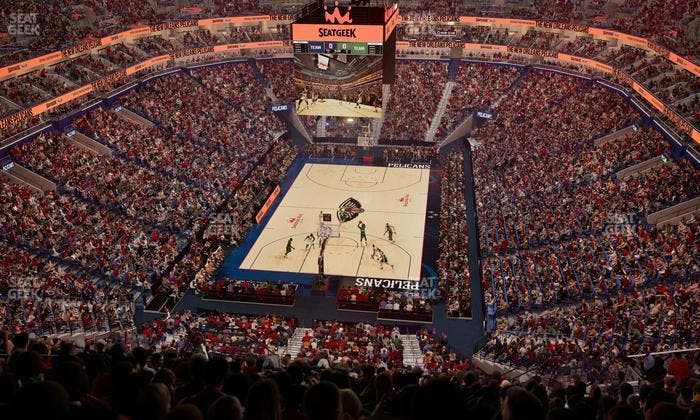 Smoothie King Center - Section 307 Seat View