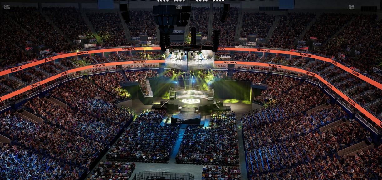 Smoothie King Center - Section 307 Seat View