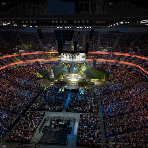 Smoothie King Center - Section 307 Seat View