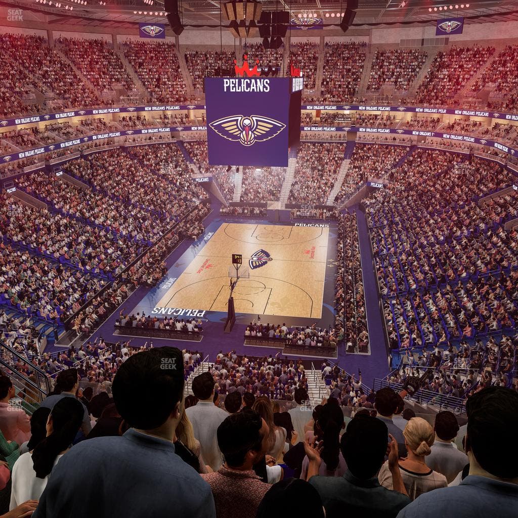 Smoothie King Center - Section 307 Seat View