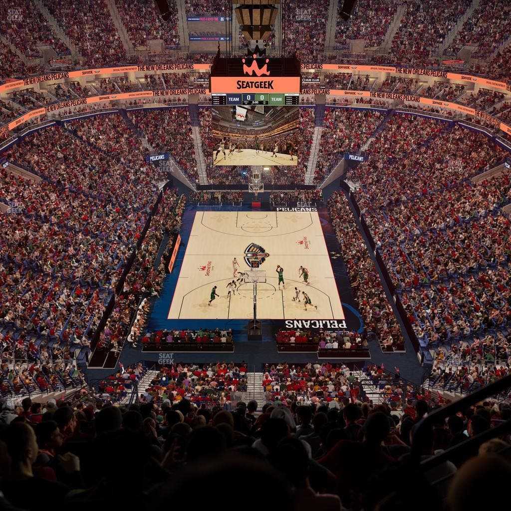 Smoothie King Center - Section 308 Seat View