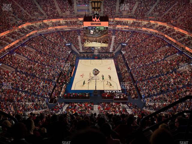 Smoothie King Center - Section 308 Seat View Smoothie King Center - Section 308 Seat View