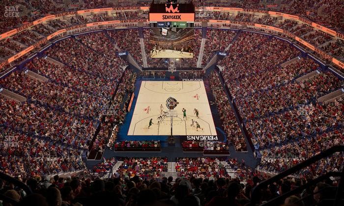 Smoothie King Center - Section 308 Seat View