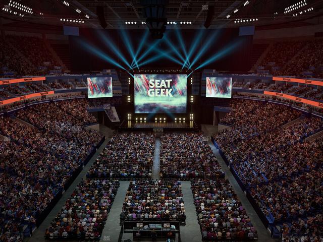 Smoothie King Center - Section 308 Seat View