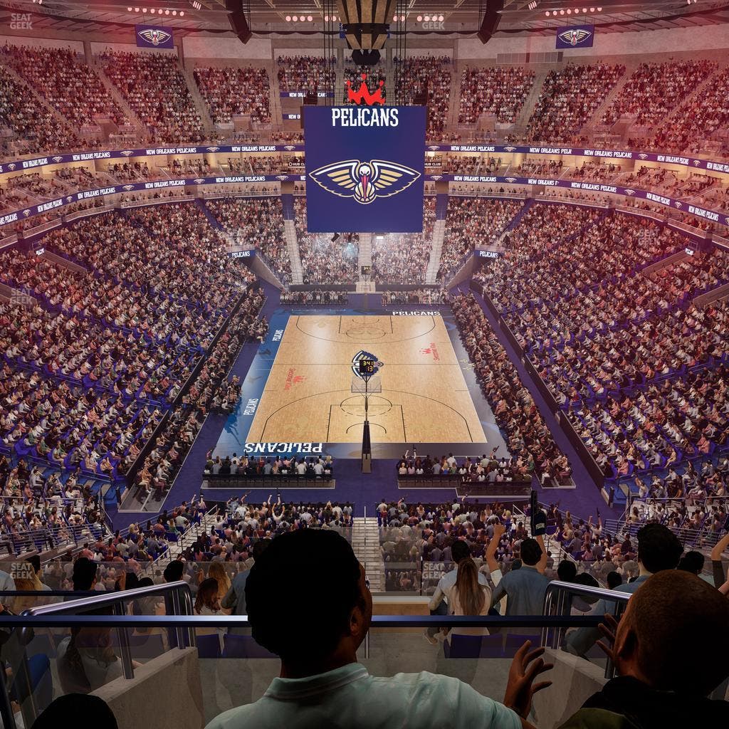 Smoothie King Center - Section 308 Seat View