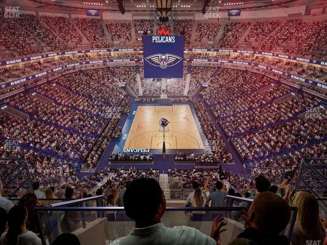 Smoothie King Center - Section 308 Seat View