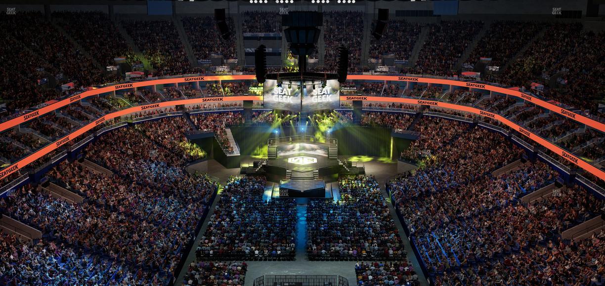 Smoothie King Center - Section 308 Seat View