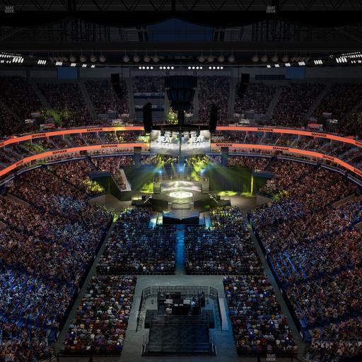 Smoothie King Center - Section 308 Seat View