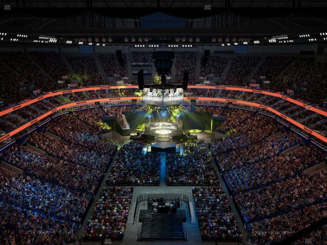 Smoothie King Center - Section 308 Seat View