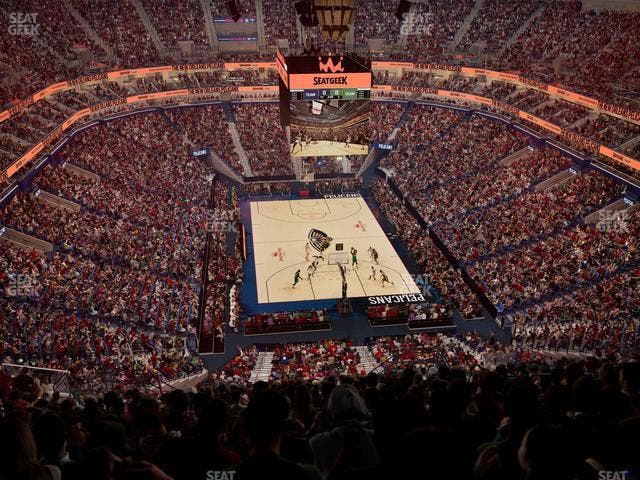 Smoothie King Center - Section 309 Seat View