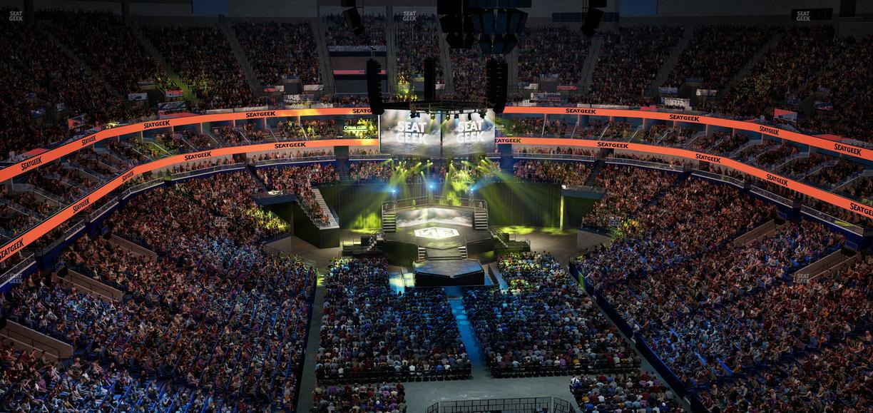 Smoothie King Center - Section 309 Seat View