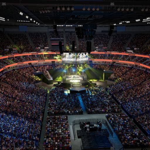 Smoothie King Center - Section 309 Seat View
