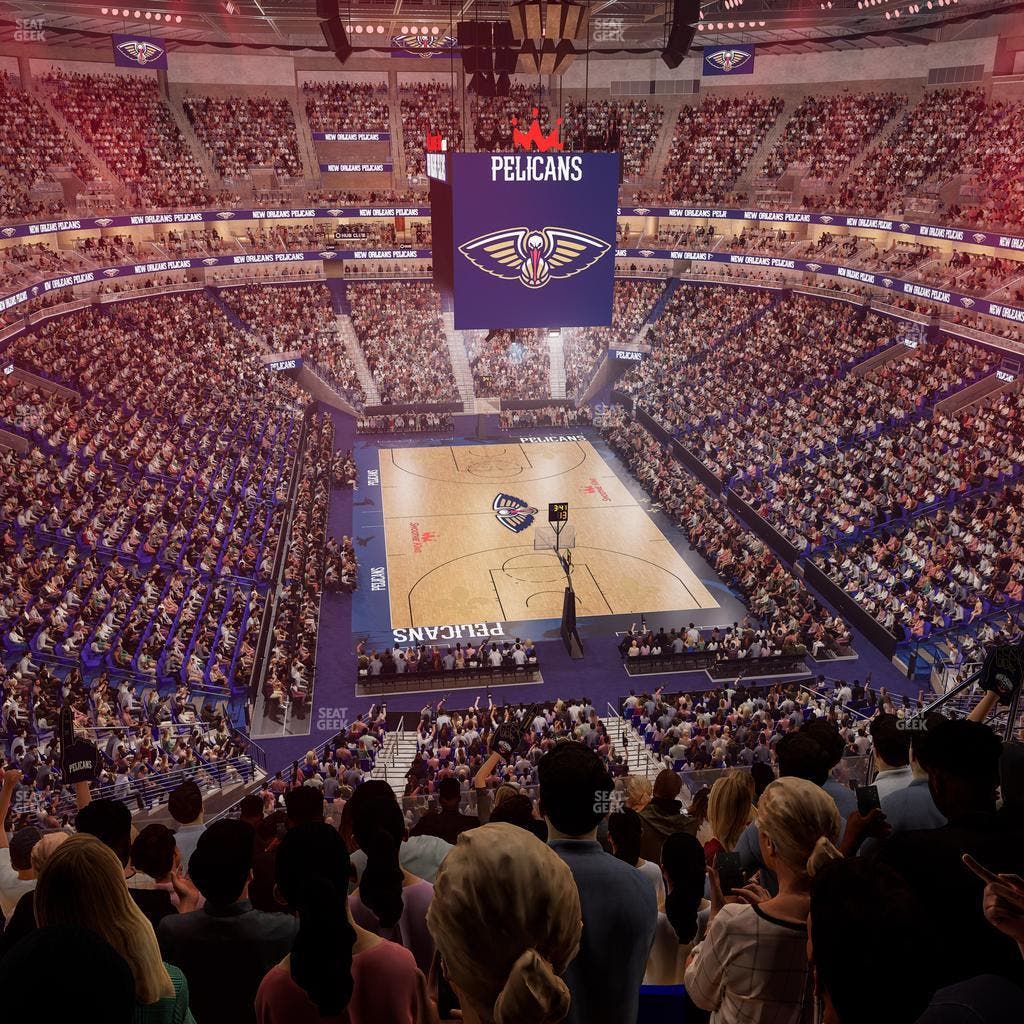 Smoothie King Center - Section 309 Seat View