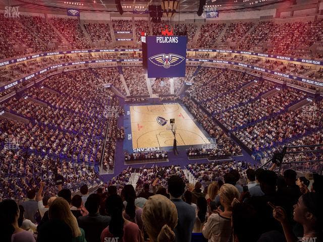 Smoothie King Center - Section 309 Seat View