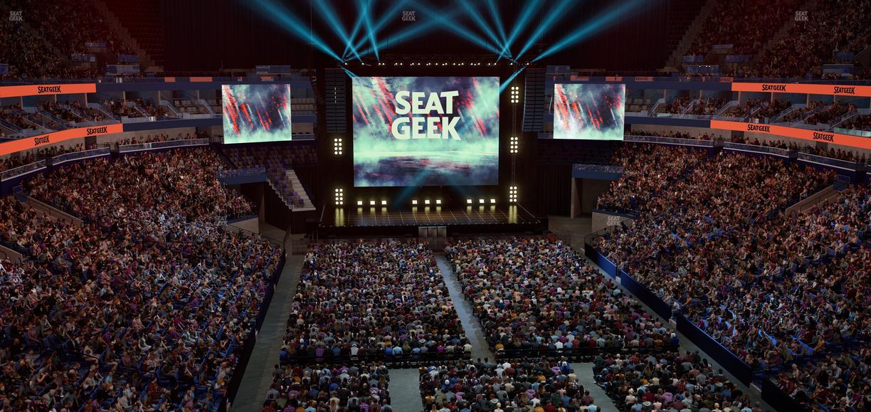 Smoothie King Center - Section 309 Seat View