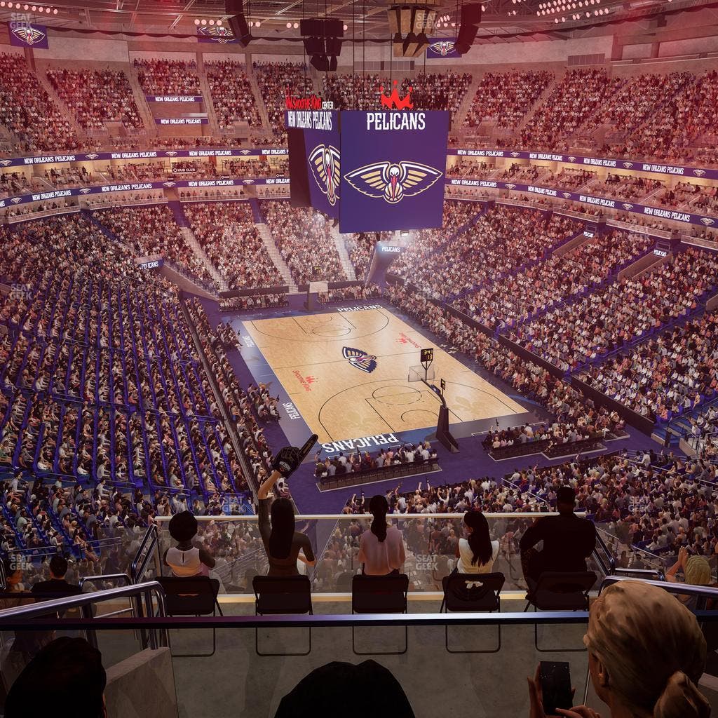 Smoothie King Center - Section 310 Seat View