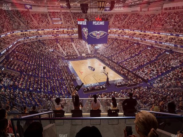 Smoothie King Center - Section 310 Seat View