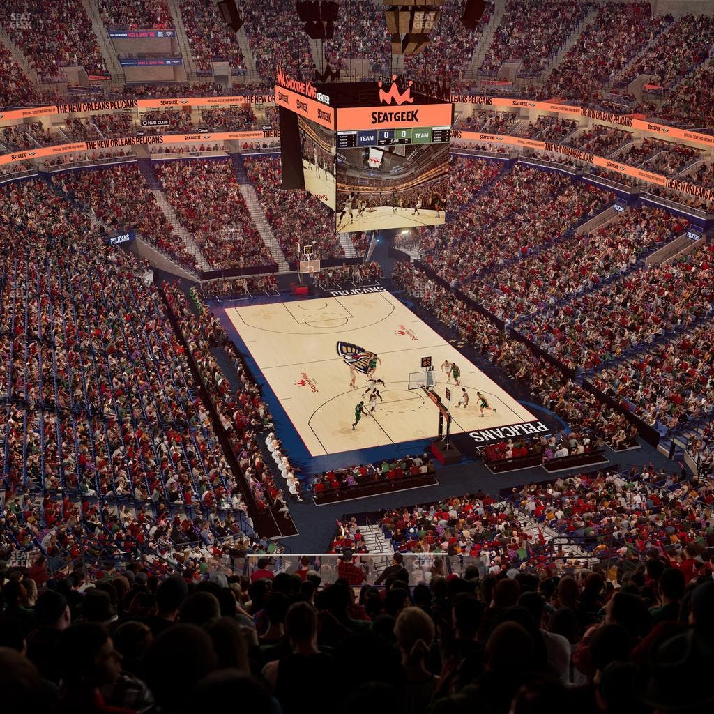 Smoothie King Center - Section 310 Seat View